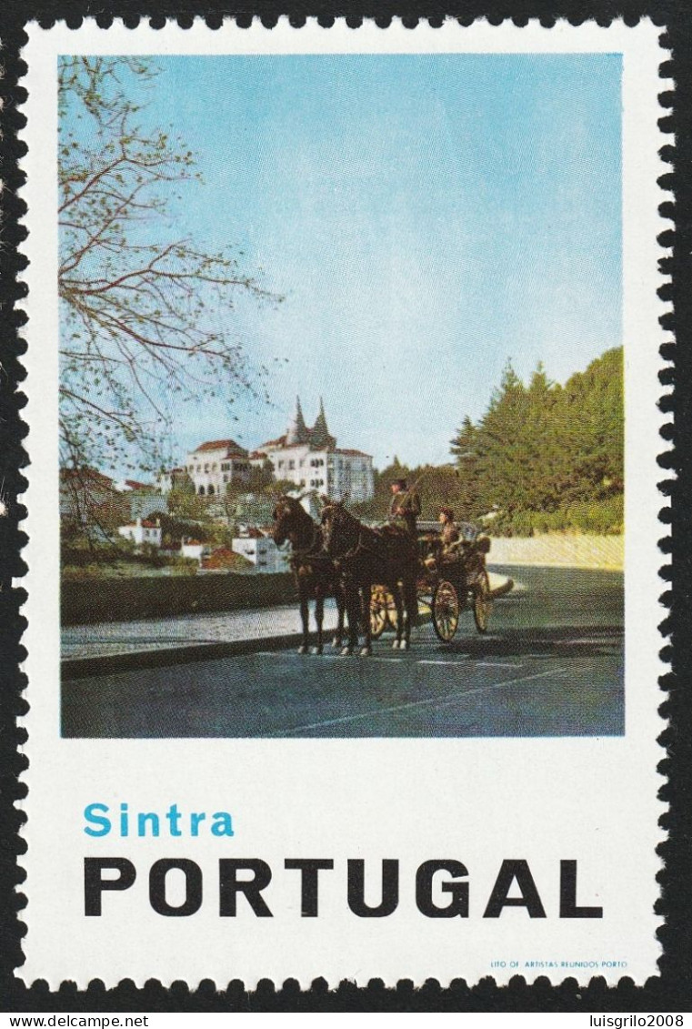 Vignette, Portugal 1950 - Vinheta Turística. Sintra -|- MNG No Gum - Local Post Stamps