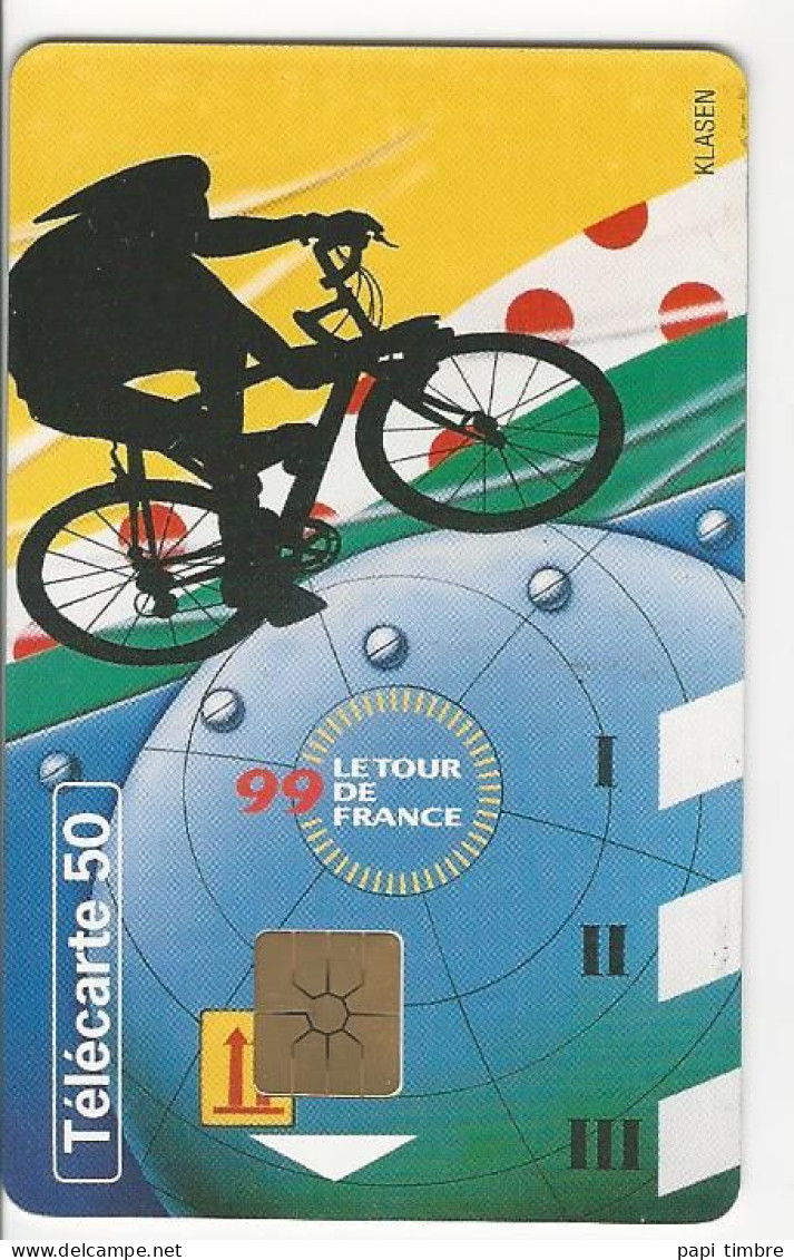 Télécarte "Le Tour De France 99" - 50 Unités - Personnages