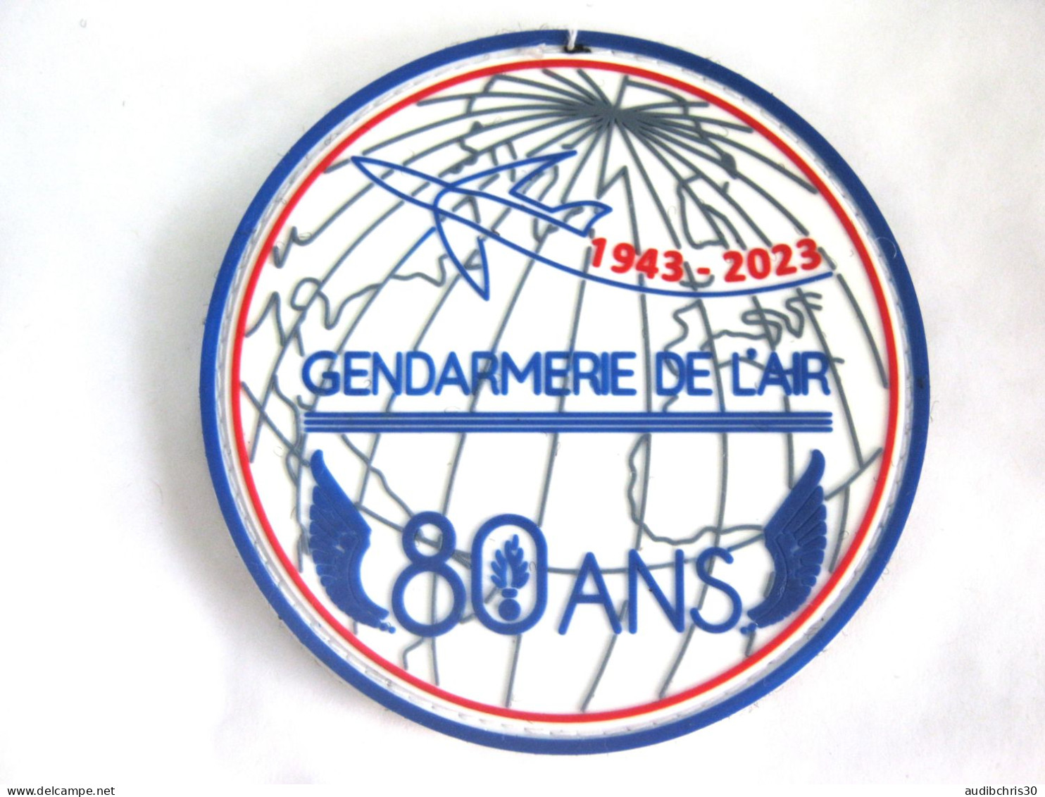 COLLECTION GENDARMERIE DE L'AIR ANNIVERSAIRE 80 ANS SUR SCRATCH 80MM - Police & Gendarmerie