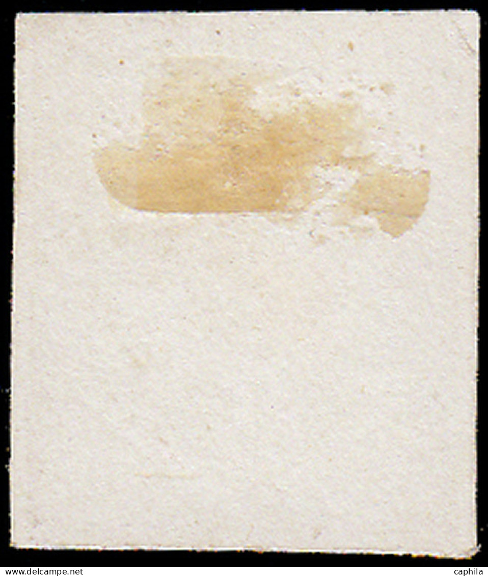ESS FRANCE - Poste - 2, Essai En Vert Clair Sur Papier Carton: 15c. Cérès - 1849-1850 Ceres