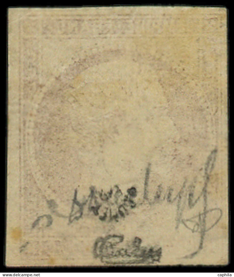 * FRANCE - Poste - 17Ab, Bel Exemplaire, Signé + Certificat Calves: 80c. Carmin-rose - 1853-1860 Napoleon III