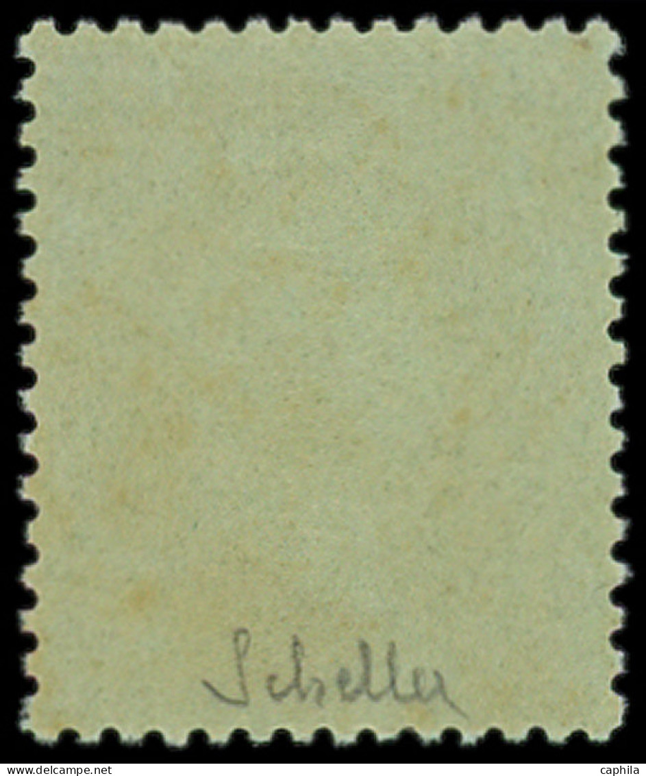 ** FRANCE - Poste - 19, Signé Scheller: 1c. Vert-olive - 1862 Napoléon III