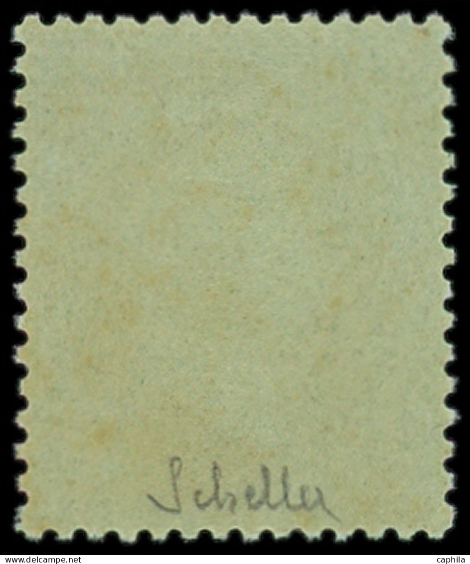 ** FRANCE - Poste - 19, Signé Scheller: 1c. Vert-olive - 1862 Napoléon III.