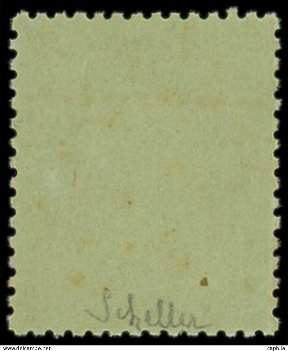 ** FRANCE - Poste - 20, Signé Scheller, Bon Centrage (1 Pt Dans La Gomme): 5c. Vert - 1862 Napoleon III