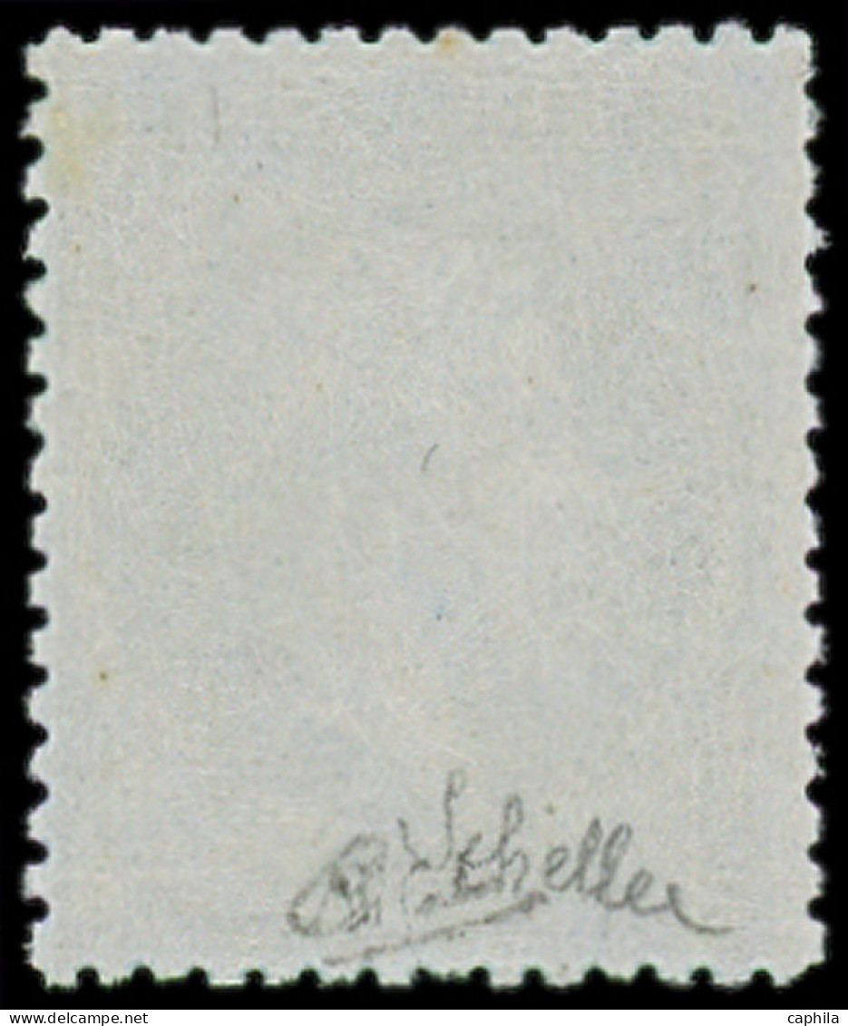 ** FRANCE - Poste - 22, Signé Calves Et Scheller: 20c. Bleu - 1862 Napoléon III.