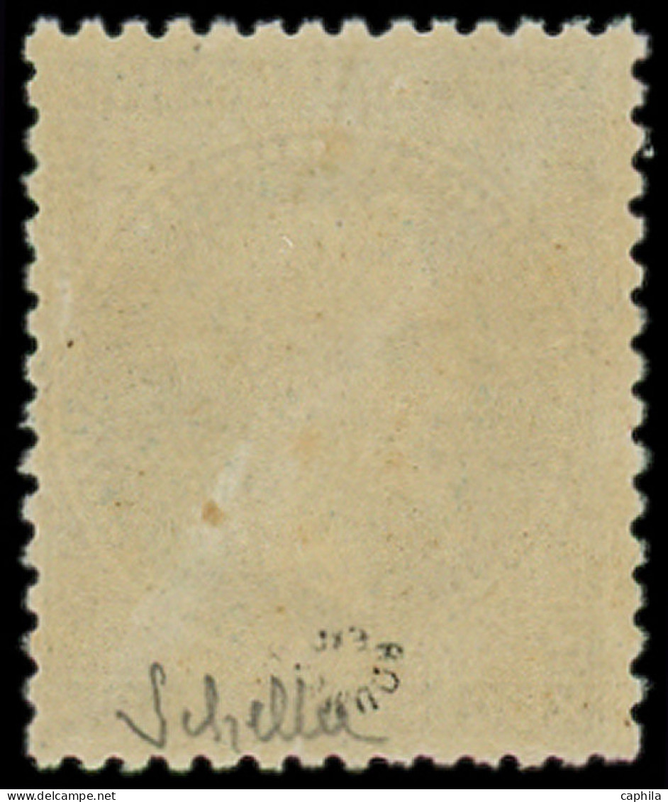 ** FRANCE - Poste - 29B, Type II, Signé Roumet Et Scheller: 20c. Bleu - 1863-1870 Napoléon III Lauré