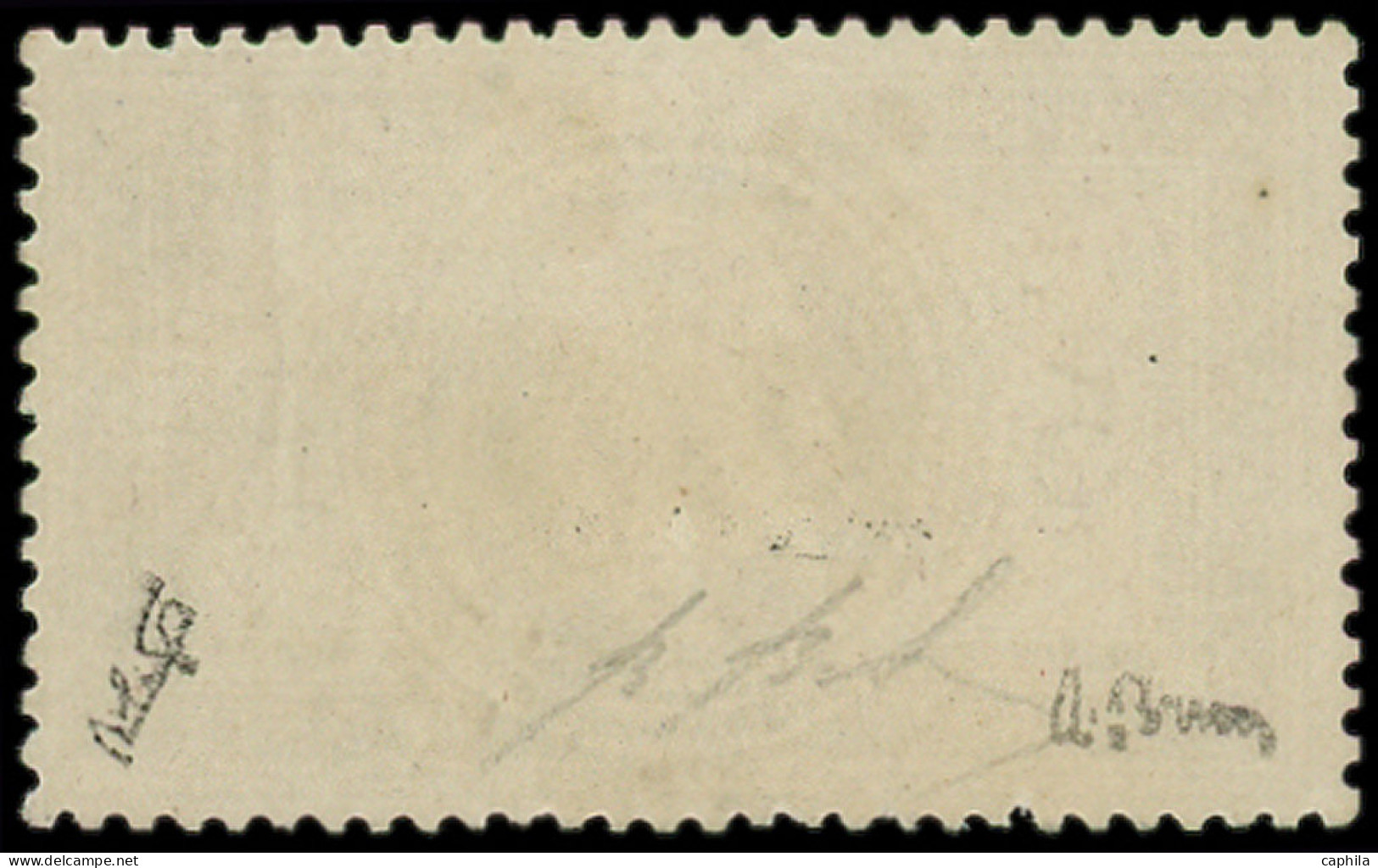 O FRANCE - Poste - 33, Oblitéré GC 5104 (Shanghaï), Signé Brun, Tb: 5f. Violet-gris - 1863-1870 Napoleon III With Laurels