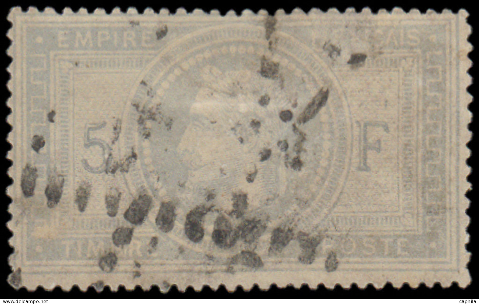 O FRANCE - Poste - 33, 5f. Napoléon - 1863-1870 Napoléon III. Laure