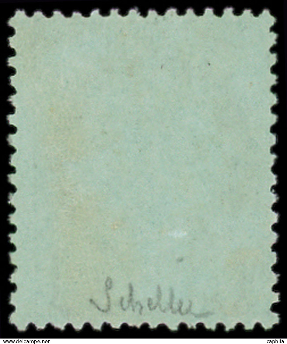 ** FRANCE - Poste - 50, Signé Scheller: 1c. Vert-olive - 1871-1875 Ceres