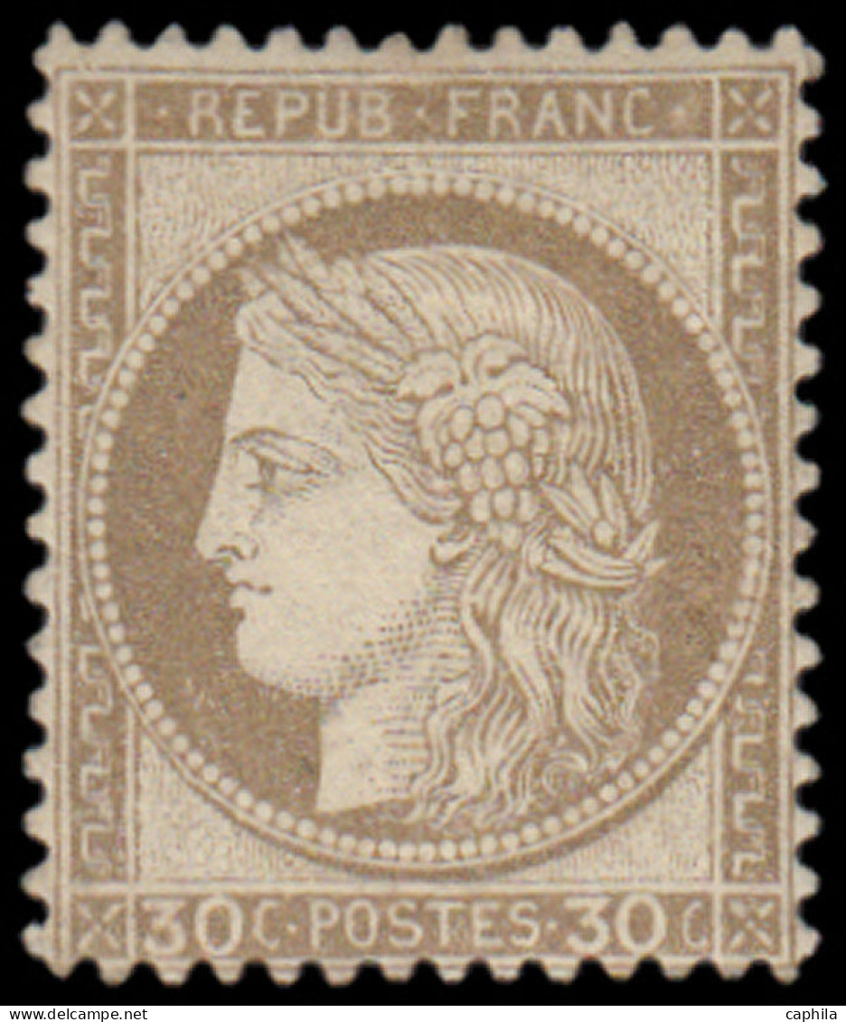* FRANCE - Poste - 56, Bel Exemplaire: 30c. Brun - 1871-1875 Cérès