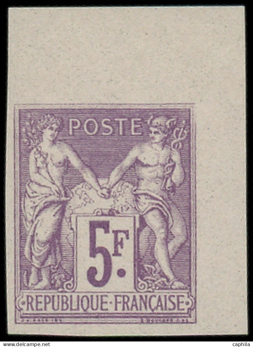 ** FRANCE - Poste - 95e, Non Dentelé, Cdf, TB - 1876-1898 Sage (Type II)