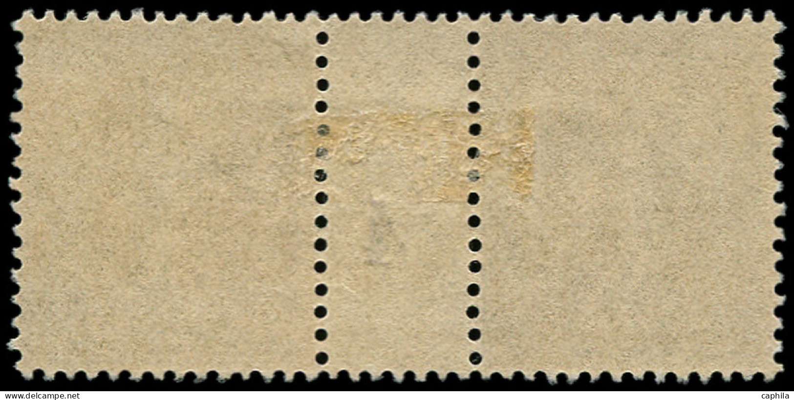 * FRANCE - Poste - 133, Paire Millésime "4": 30c. Semeuse Lignée - Unused Stamps