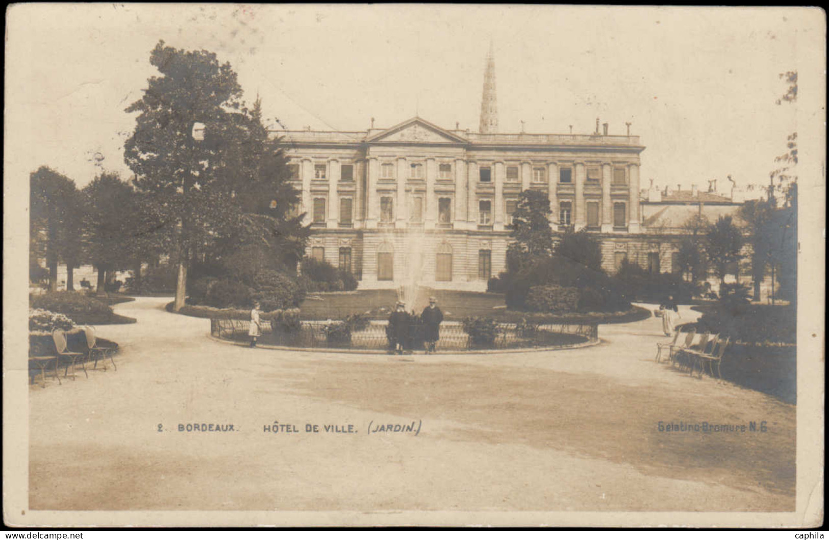 LET FRANCE - Poste - 138, Sur Porte-timbre Vert "Manchon Hella", Cp 20/3/1908 - 1877-1920: Semi-Moderne