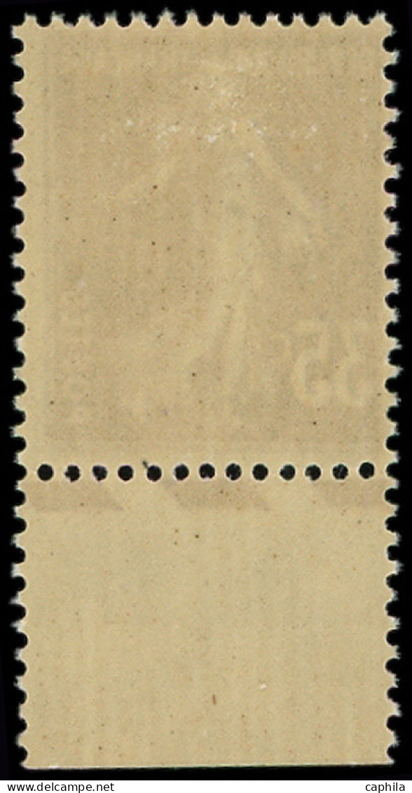 ** FRANCE - Poste - 142b, Type II, Rotatif, Bdf Parallélogrammes (pli De Gomme D'origine): 35c. Semeuse Violet - Nuevos