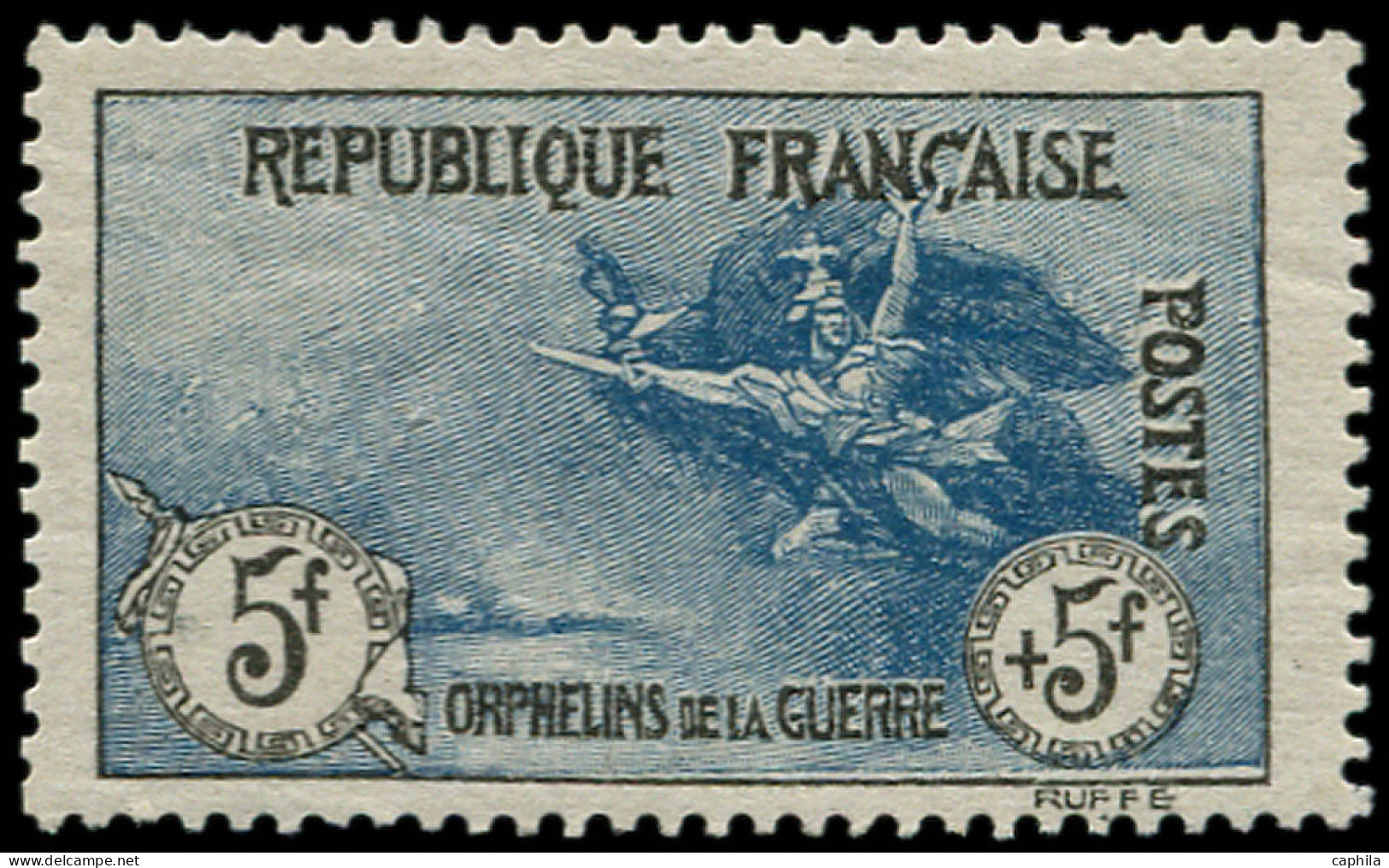 * FRANCE - Poste - 155, Bon Centrage, Très Frais: 5+5f. Orphelins - Unused Stamps
