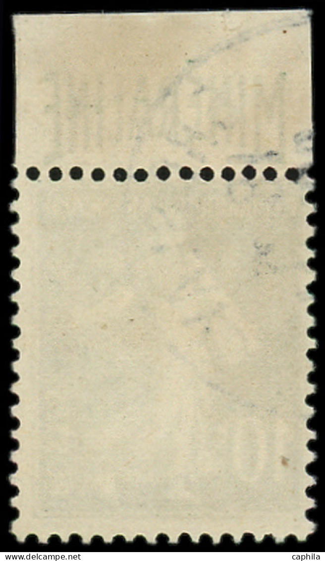 O FRANCE - Poste - 188A, Avec Bandelette "Minéraline": 10c. Vert - Used Stamps