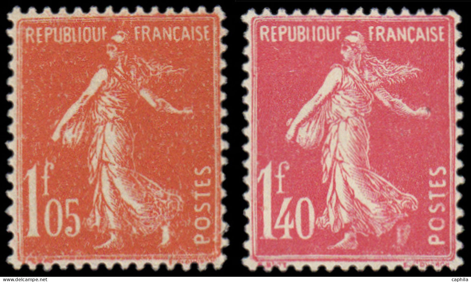 ** FRANCE - Poste - 195/96, Les Deux Grosses Valeurs: 1.05f. Et 1.40f. Semeuse - Neufs