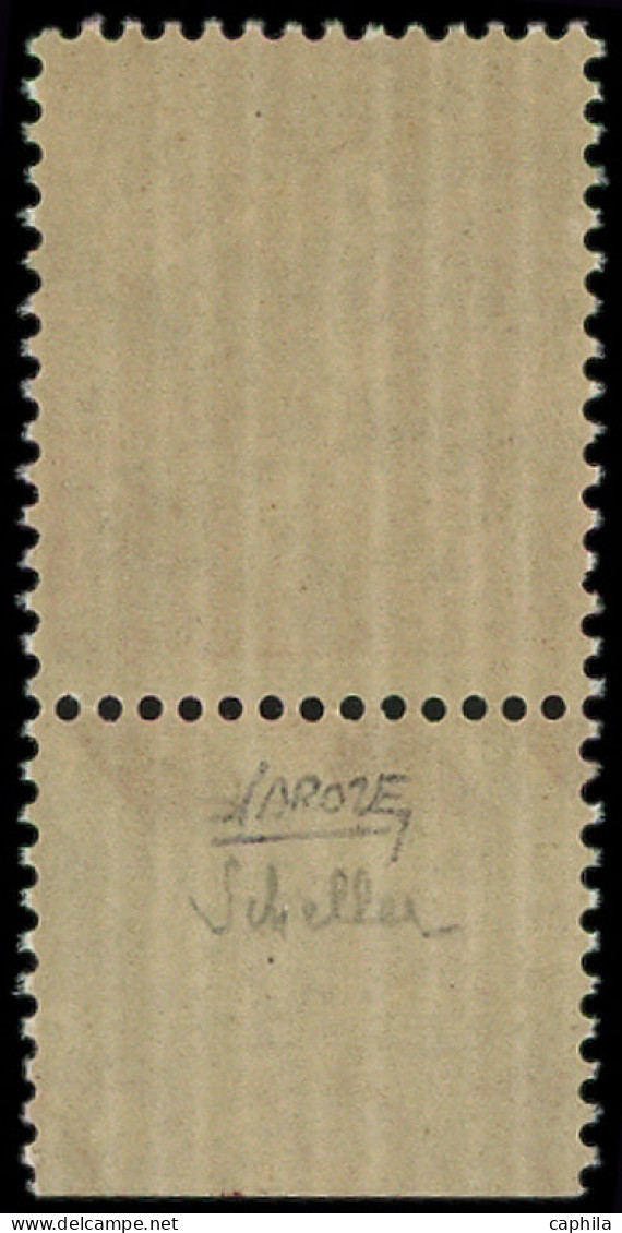 ** FRANCE - Poste - 202a, Type II, Signé Scheller, Bdf, Tb: 75c. Lilas-rose - Nuevos