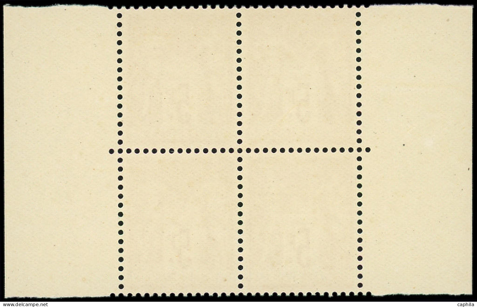 ** FRANCE - Poste - 216, Bloc De 4 Dont 216b, Issu Du Bloc:  5f. Exposition De Paris - Unused Stamps