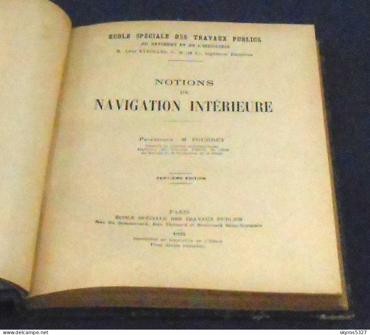 Notions De Navigation Intérieure - Schiffe