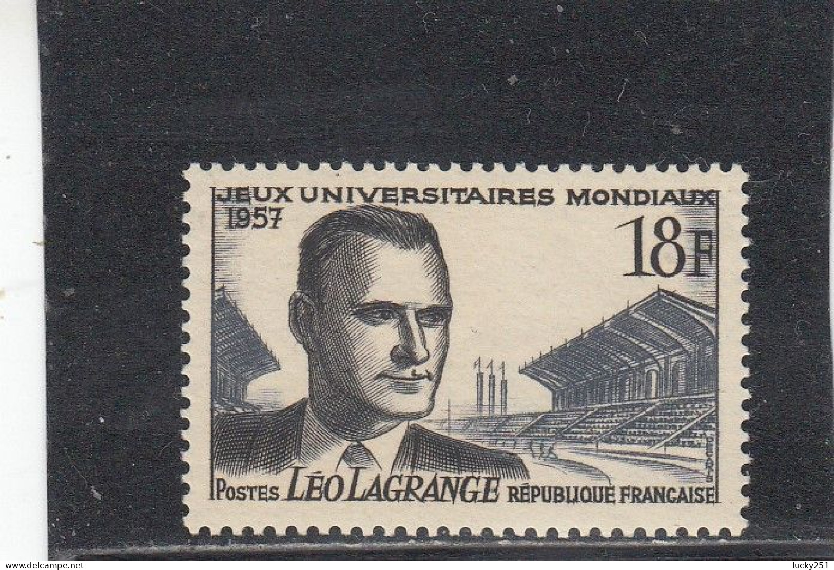 France - Année 1957 - Neuf** - N°YT 1120** - Léo Lagrange - Neufs