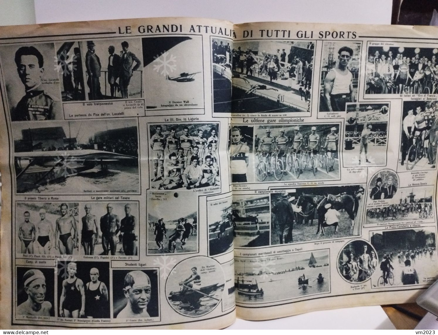 Napoli TUTTI GLI SPORTS 1924. Calcio Internazionale Milano, Savoia, Alba, Pro Gorizia, Lavagnese - Sports