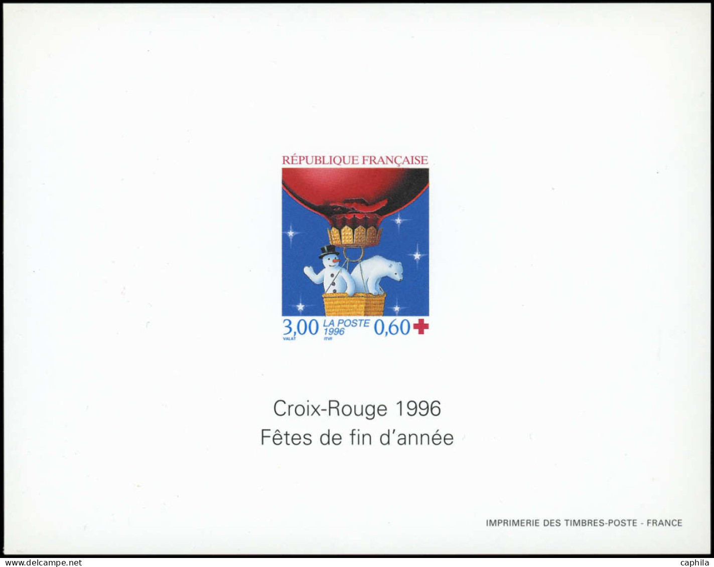 ** FRANCE - Blocs Spéciaux - 3039, Croix-Rouge 1996, Ours Blanc - Otros