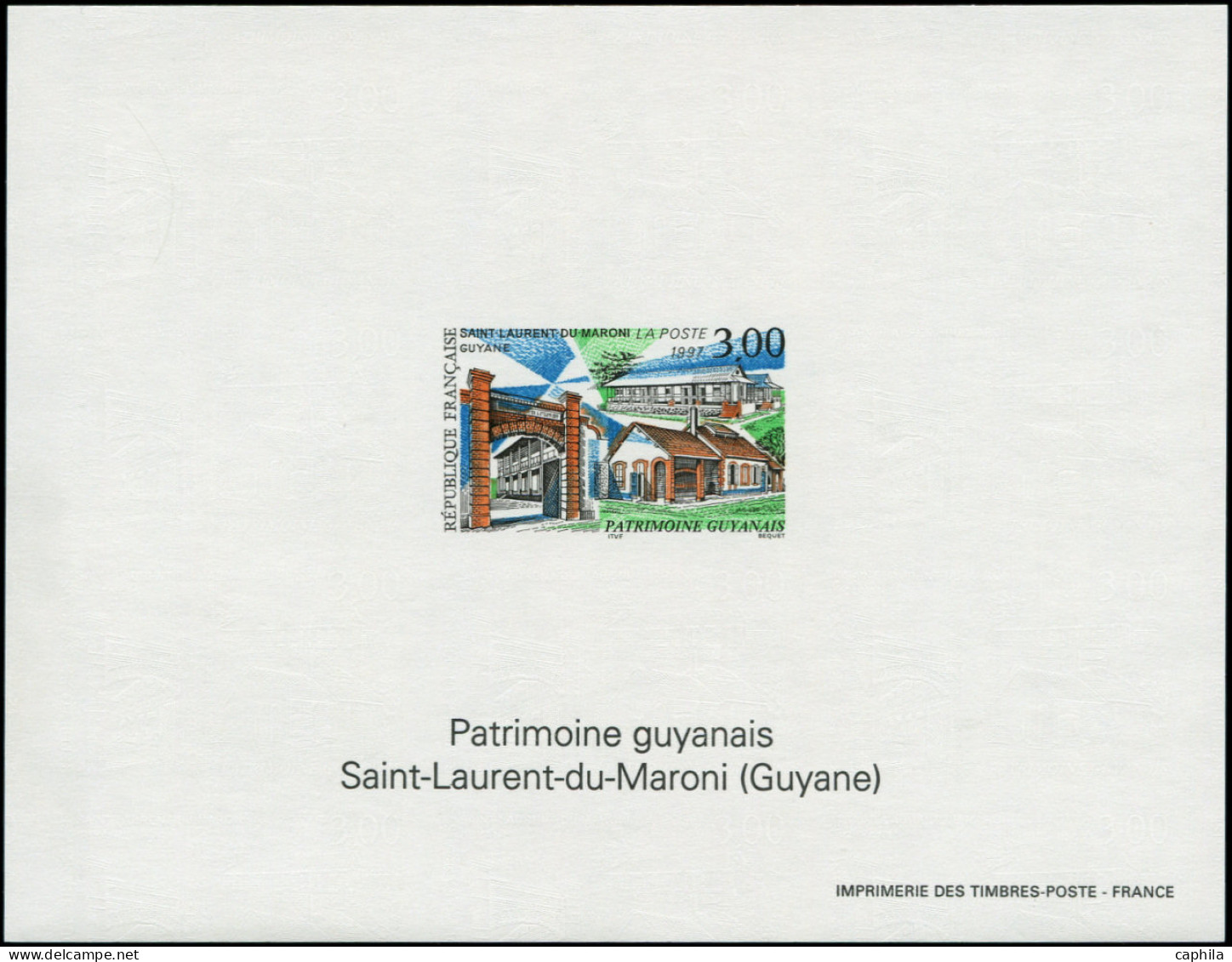 ** FRANCE - Blocs Spéciaux - 3048, Patrimoine Guyanais - Autres