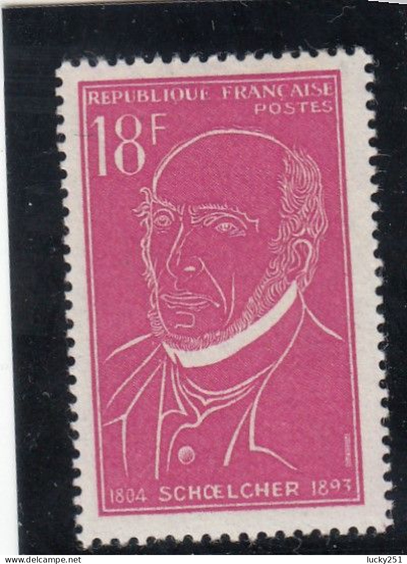 France - Année 1957 - Neuf** - N°YT 1092** - Victor Schoelcher - Unused Stamps