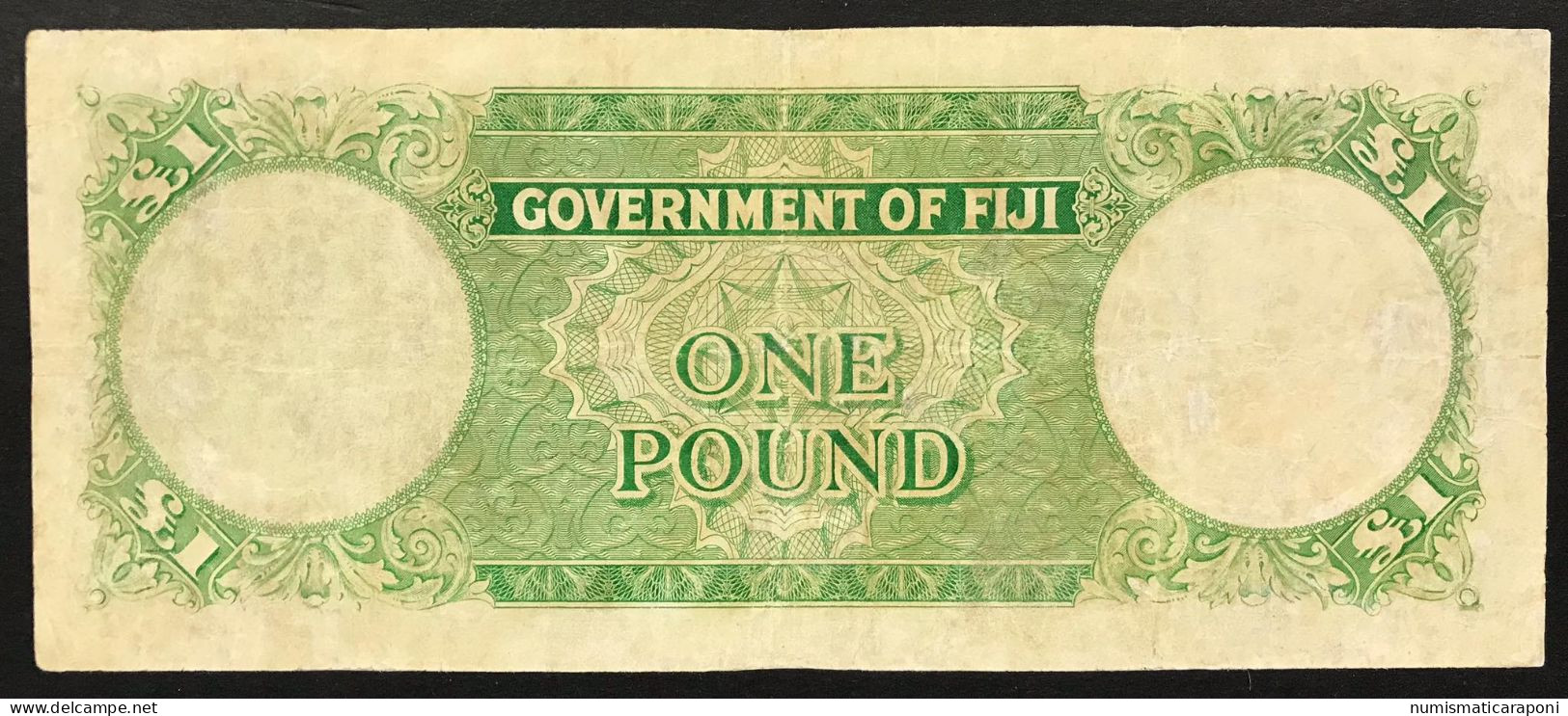 FIJI Figi 1 Pound  1962 Pick#53b Mb Restauri  Lotto 330 - Fiji