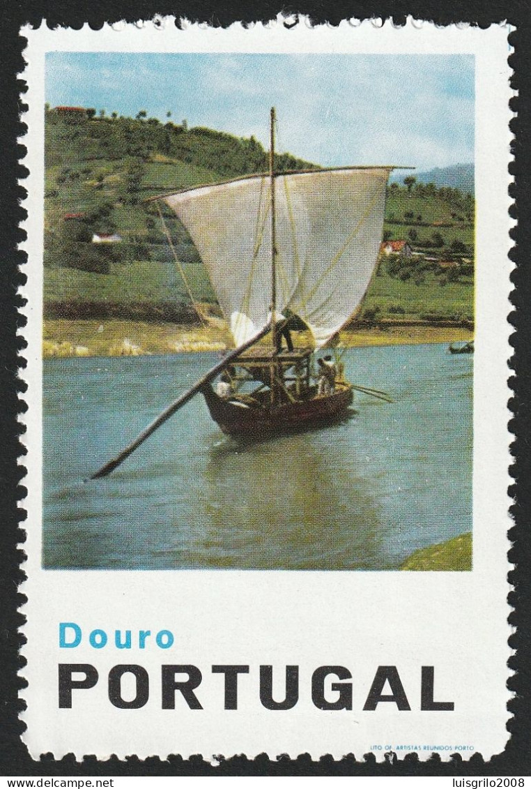 Vignette, Portugal 1950 - Vinheta Turística. Douro -|- MNG No Gum - Local Post Stamps