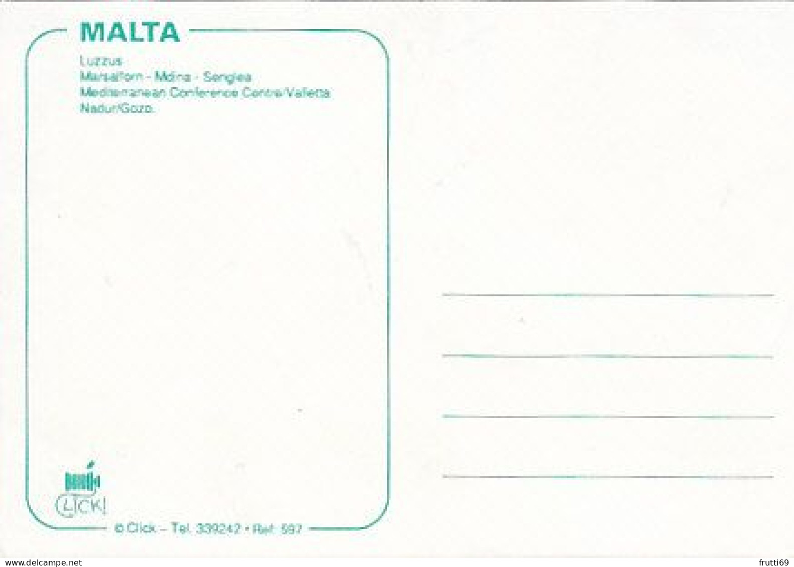 AK 174437 MALTA - Malta - Malte