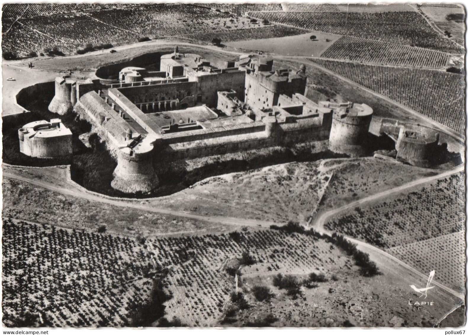 CPSM DE SALSES  (PYRÉNÉES ORIENTALES)  LE CHÂTEAU - Salses