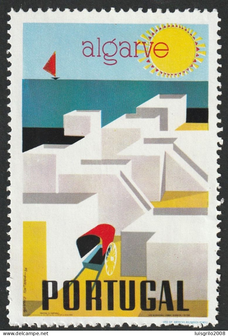 Vignette, Portugal 1950 - Vinheta Turística. Algarve -|- MNG No Gum - Lokale Uitgaven