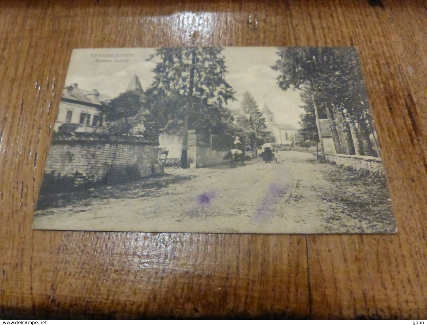 Cpa Fauvillers Strainchamps Maison Jeanty - Voir Scan Verso - Fauvillers