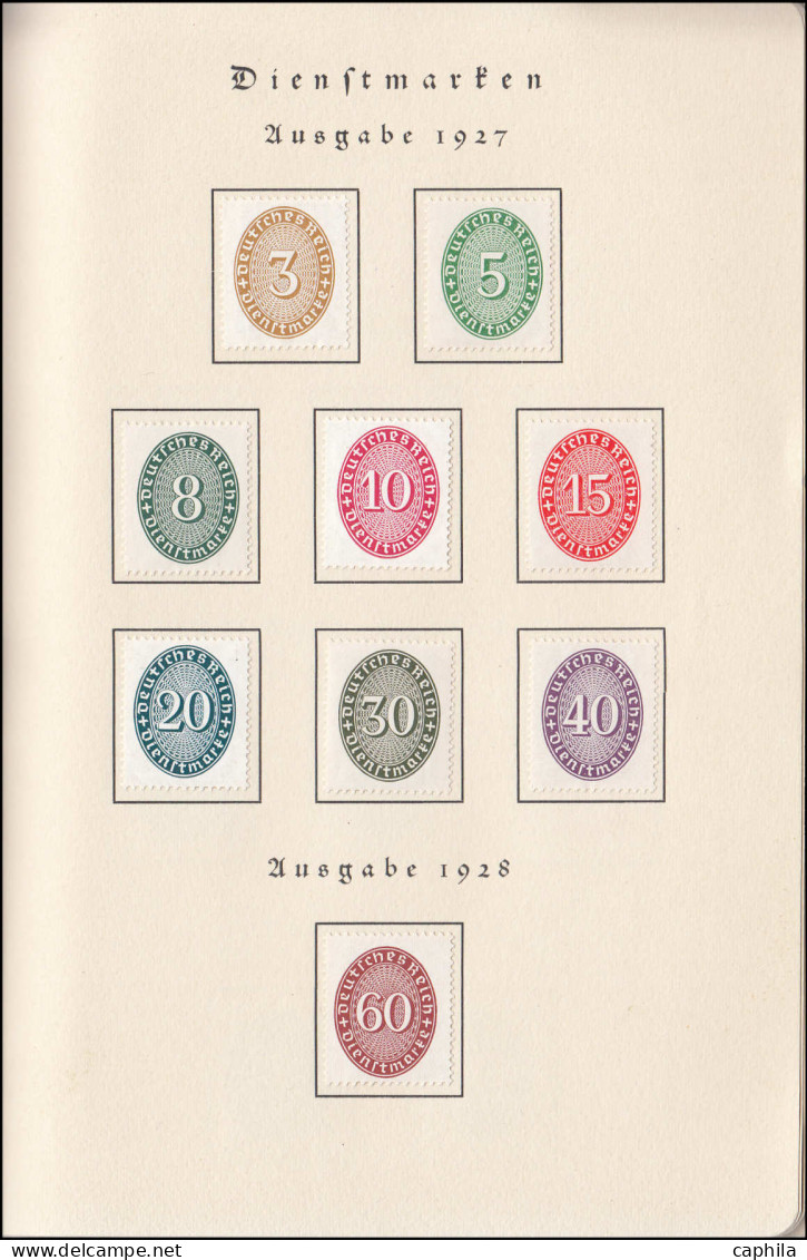 * ALL. EMPIRE - Poste - Rare carnet officiel des postes pour le congrès UPU du Caire de 1934, contenant les timbres d'ép
