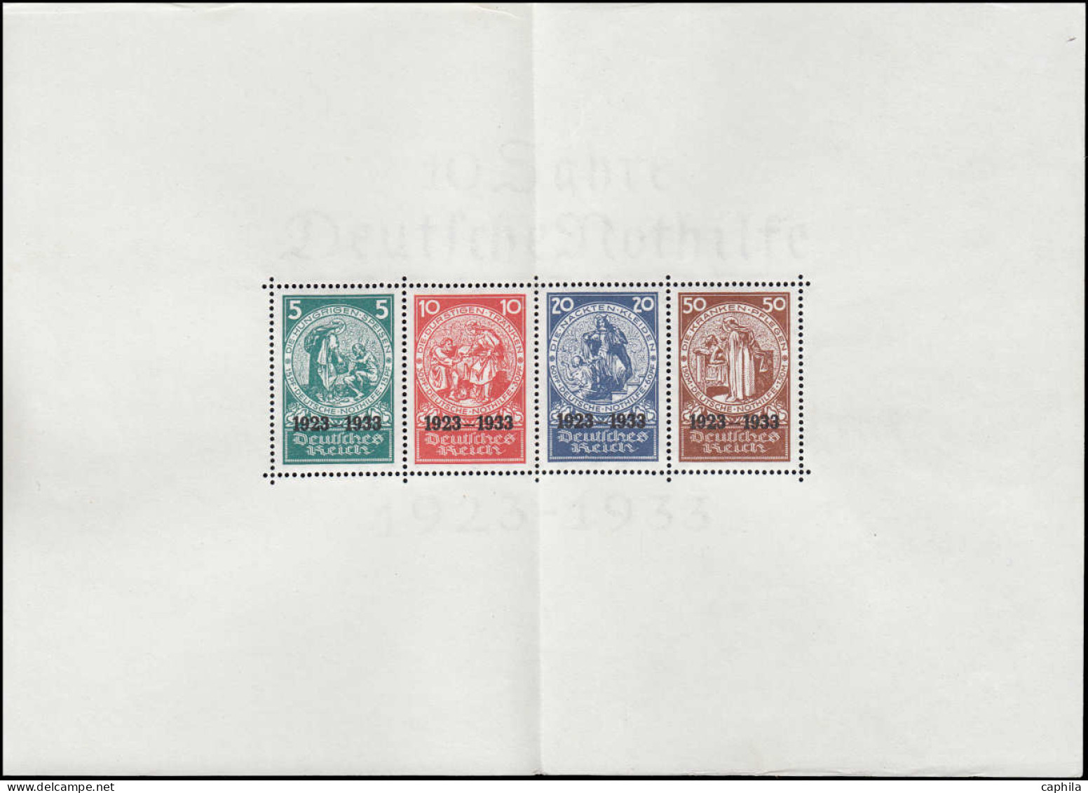 * ALL. EMPIRE - Poste - Rare carnet officiel des postes pour le congrès UPU du Caire de 1934, contenant les timbres d'ép