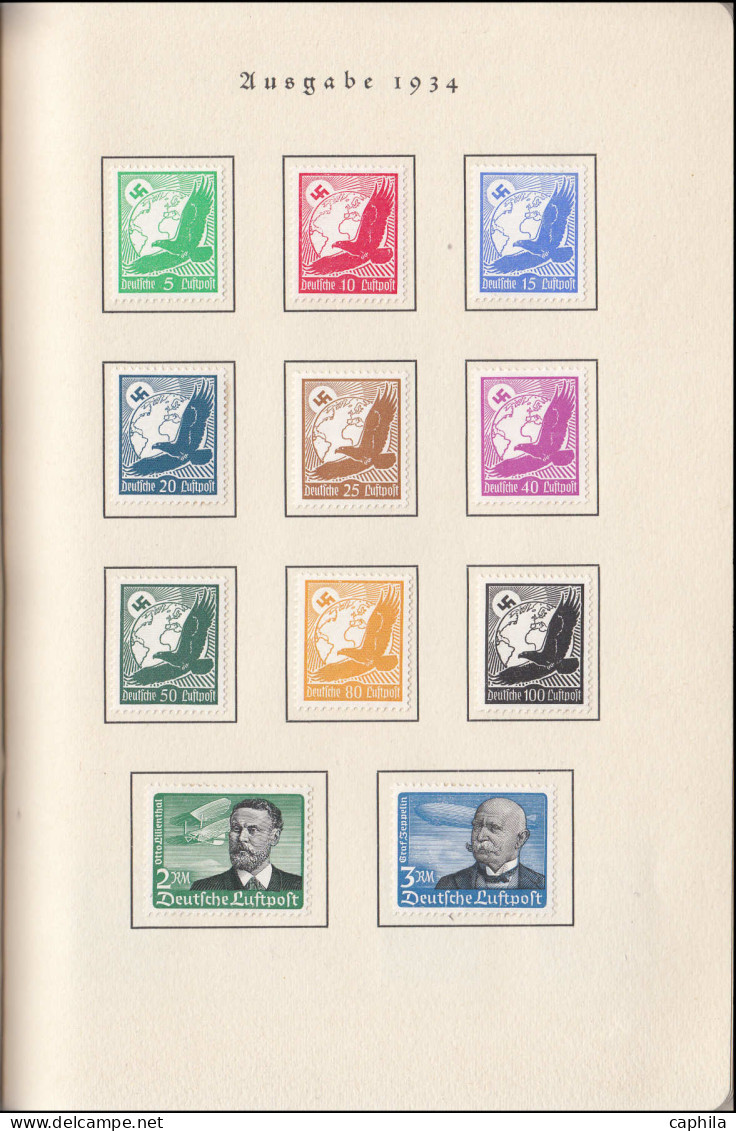 * ALL. EMPIRE - Poste - Rare carnet officiel des postes pour le congrès UPU du Caire de 1934, contenant les timbres d'ép