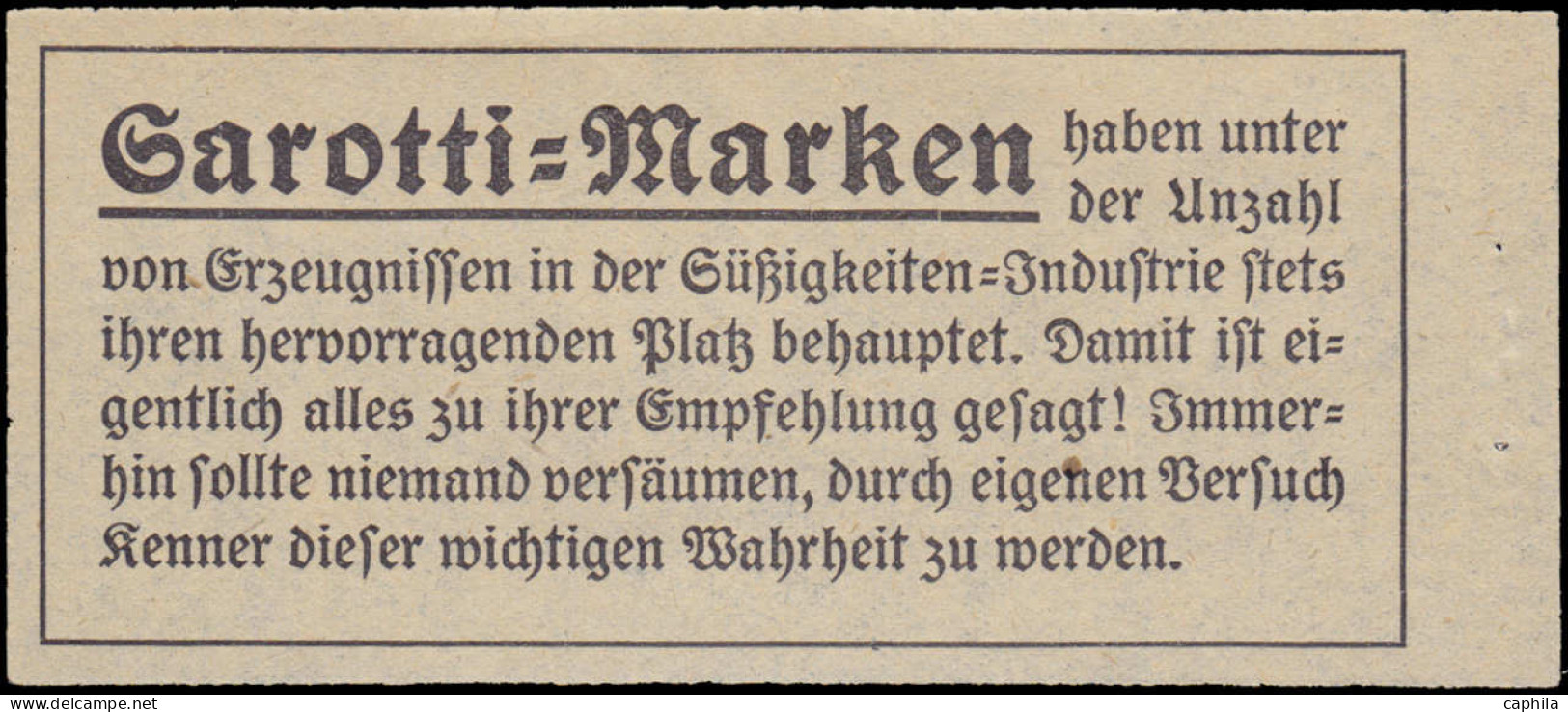 ** ALL. EMPIRE - Carnets - Michel 17 (sans Agrafe), Complet (1 Timbre 5pf. Avec Un Clair): Rheinland - Otros & Sin Clasificación