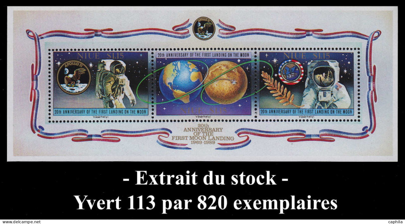 ** COMMONWEALTH - LOTS - Poste - Important Stock De Blocs, Niue Yv. 113 (x820) - Aitutaki Yv. 67 (x750) - Cook Yv. 173 ( - Autres & Non Classés