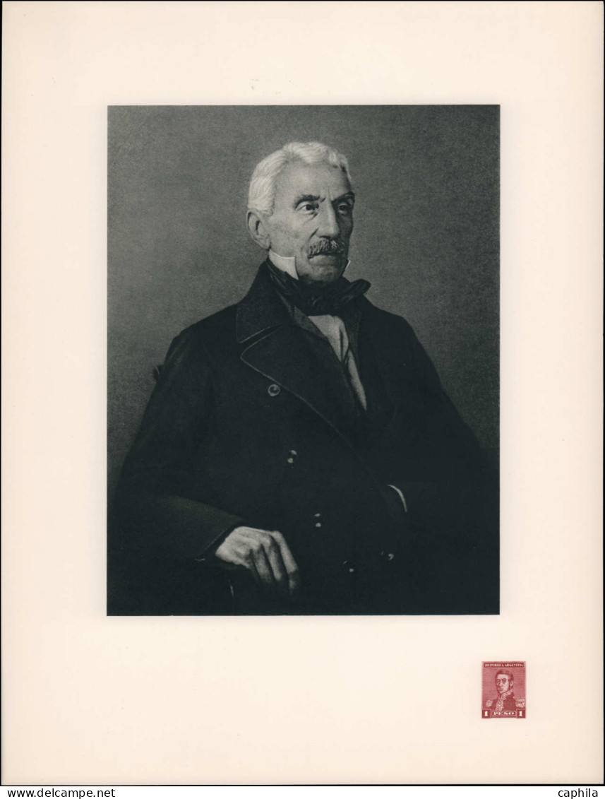 DOC ARGENTINE - Poste - Editions hélio-Vaugirard, ouvrage numéroté, de 160 pages (défauts sur couverture) contenant 8 ép