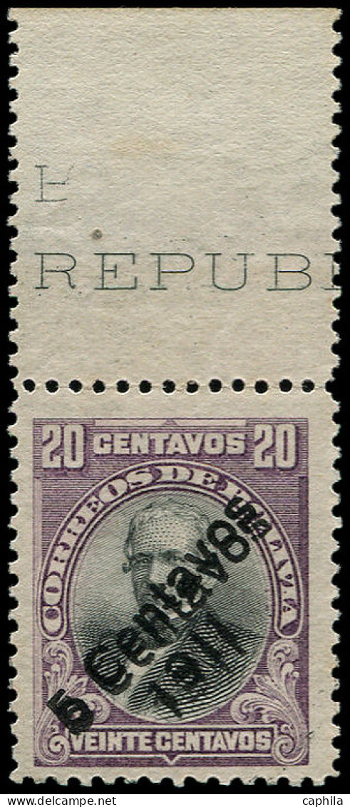 ** BOLIVIE - Poste - 91, Double Surcharge, Bdf: 20c. Santa Cruz - Bolivia