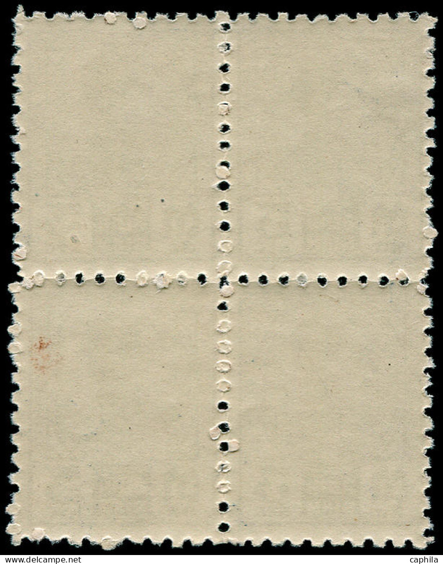 ** THAILANDE - Poste - 194, Non émis En Typo (normal Gravé), Bloc De 4 Dentelé: 3p. Brun Prajadhipok - Thailand