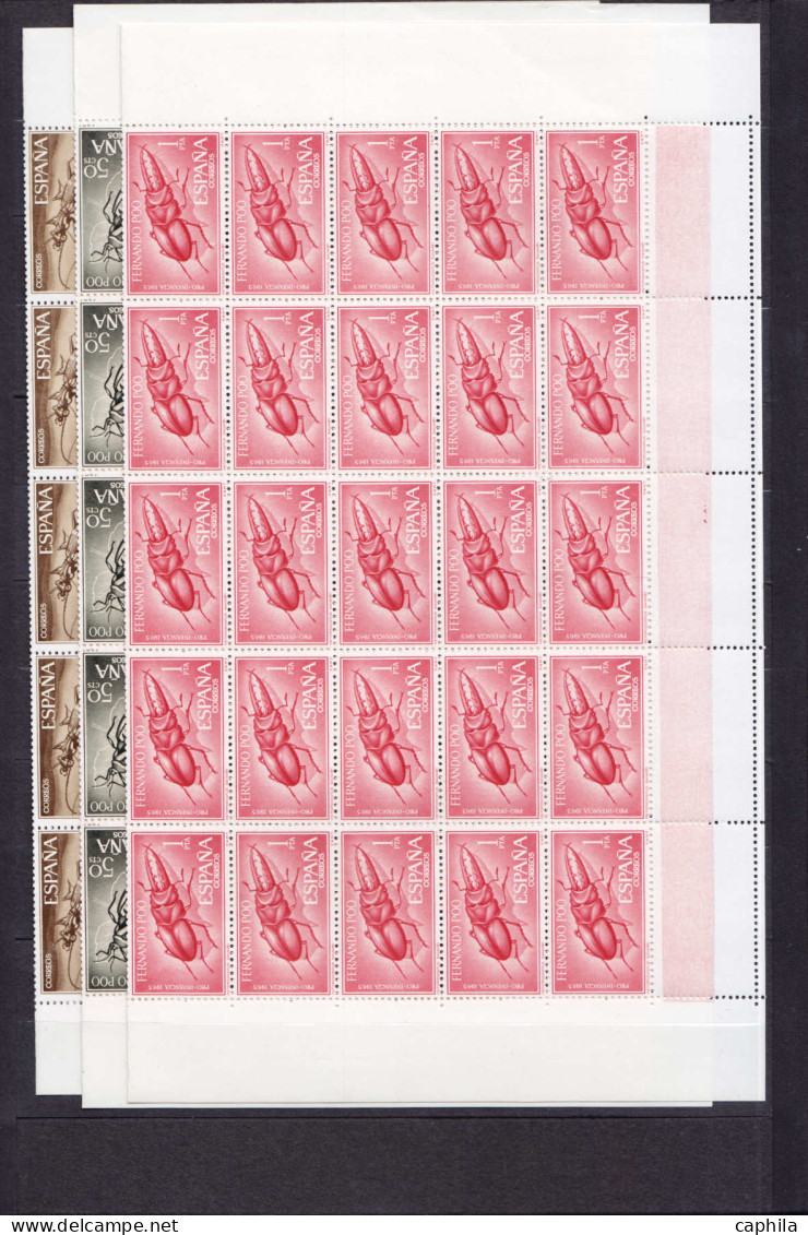 ** Animaux - Lots & Collections - (1950/1980), petit stock de timbres et séries complètes