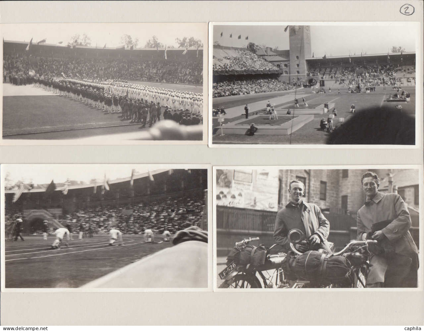 LOT Sports - Lots & Collections - Collection d'environ 40 documents (photos - Cp - Lettres - Autographes) sur l'athlétis