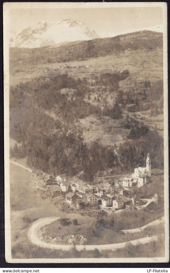 Switzerland - 1929 - Tiefencastel Gegen Piz Toissa - Tiefencastel