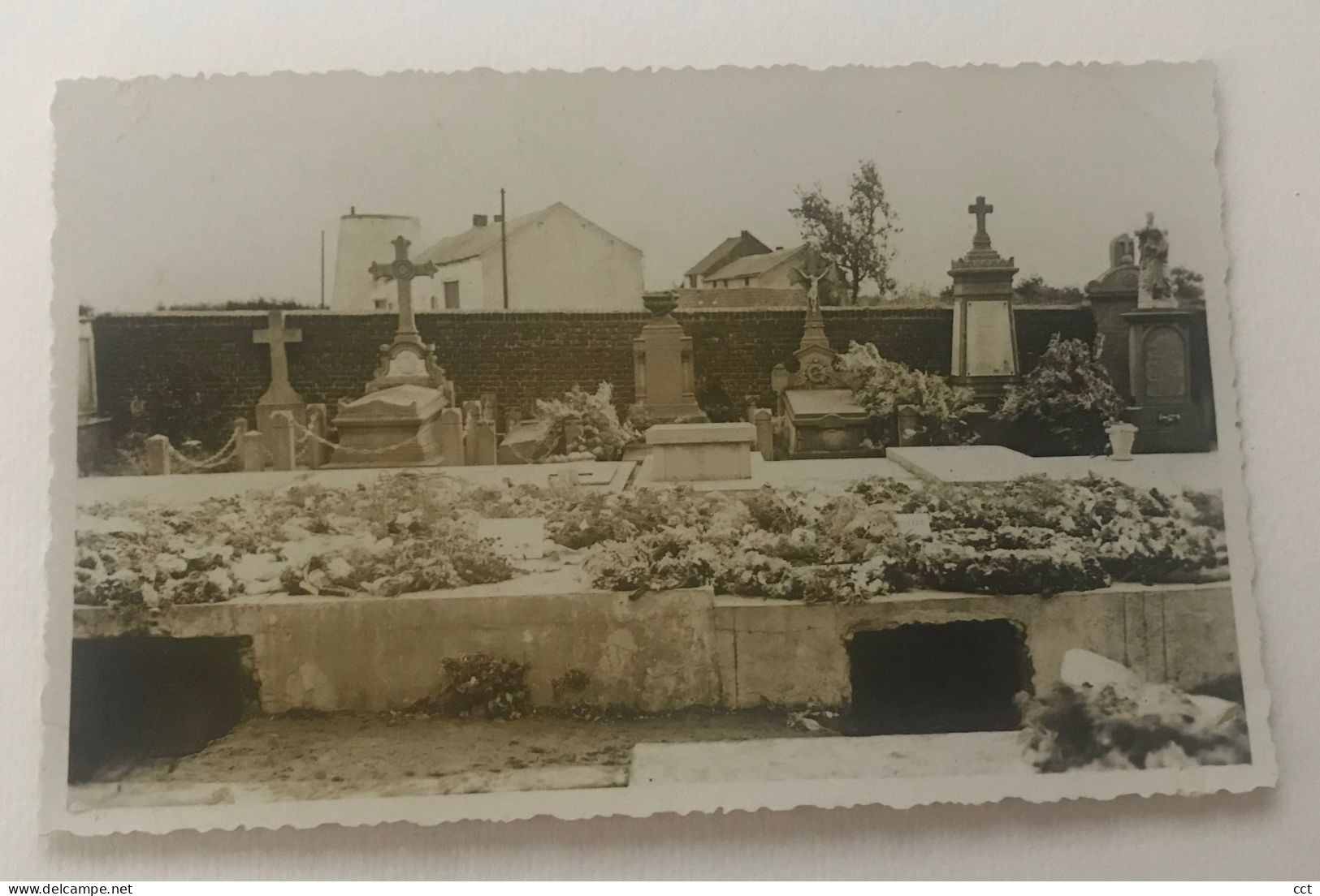 Grand-Reng  Erquelinnes   CARTE PHOTO  De La Cimetière - Erquelinnes