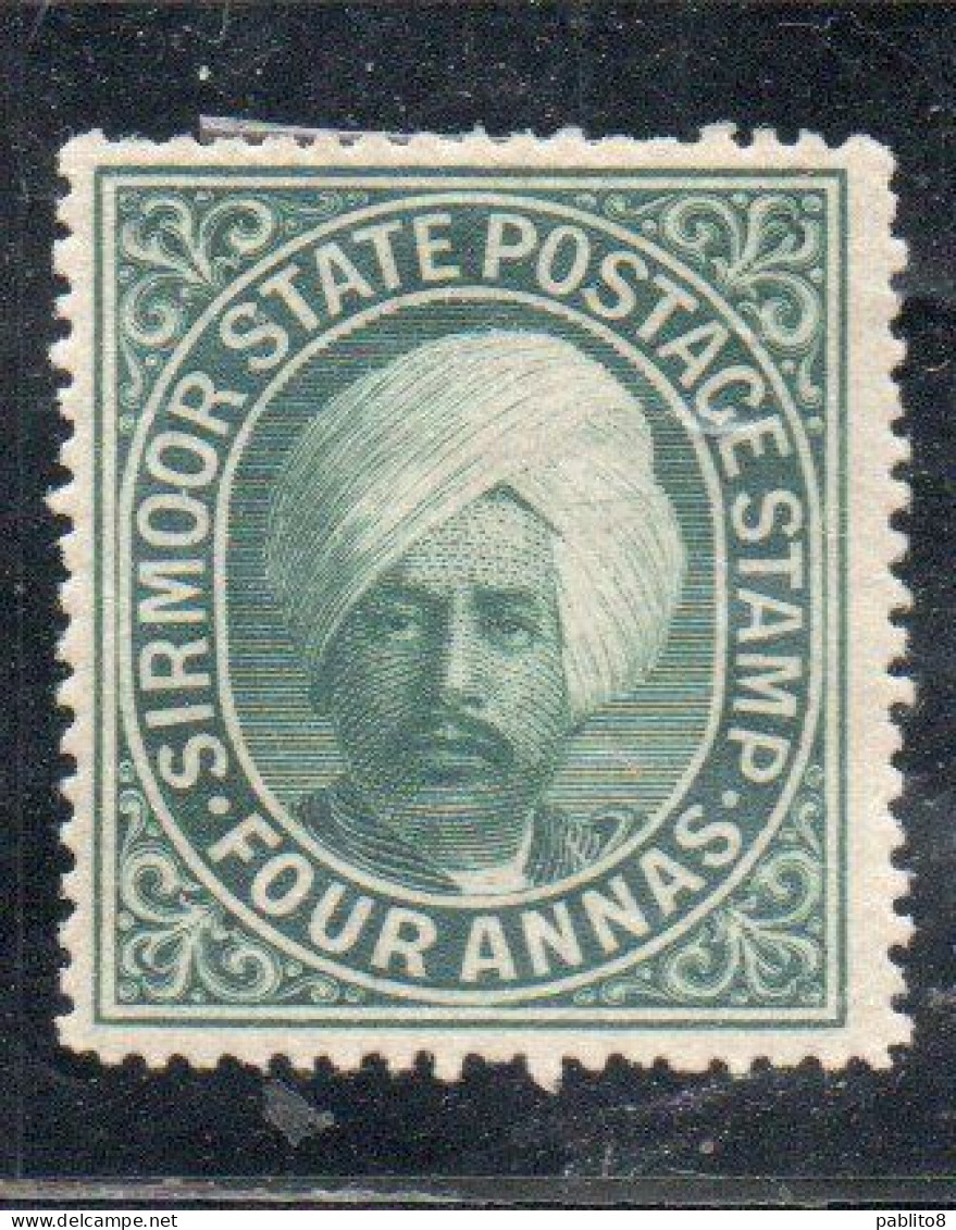 SIRMOOR SIRMUR INDIA INDE 1899 SIR SURENDAR BIKRAM PRAKASH 4a MH - Sirmur