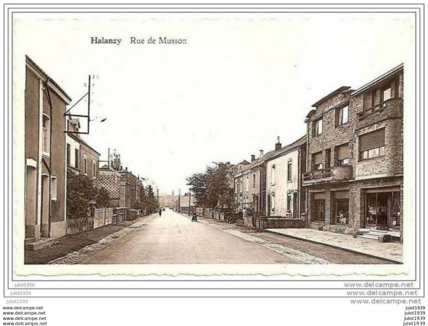 HALANZY ..--   Rue De MUSSON . - Aubange