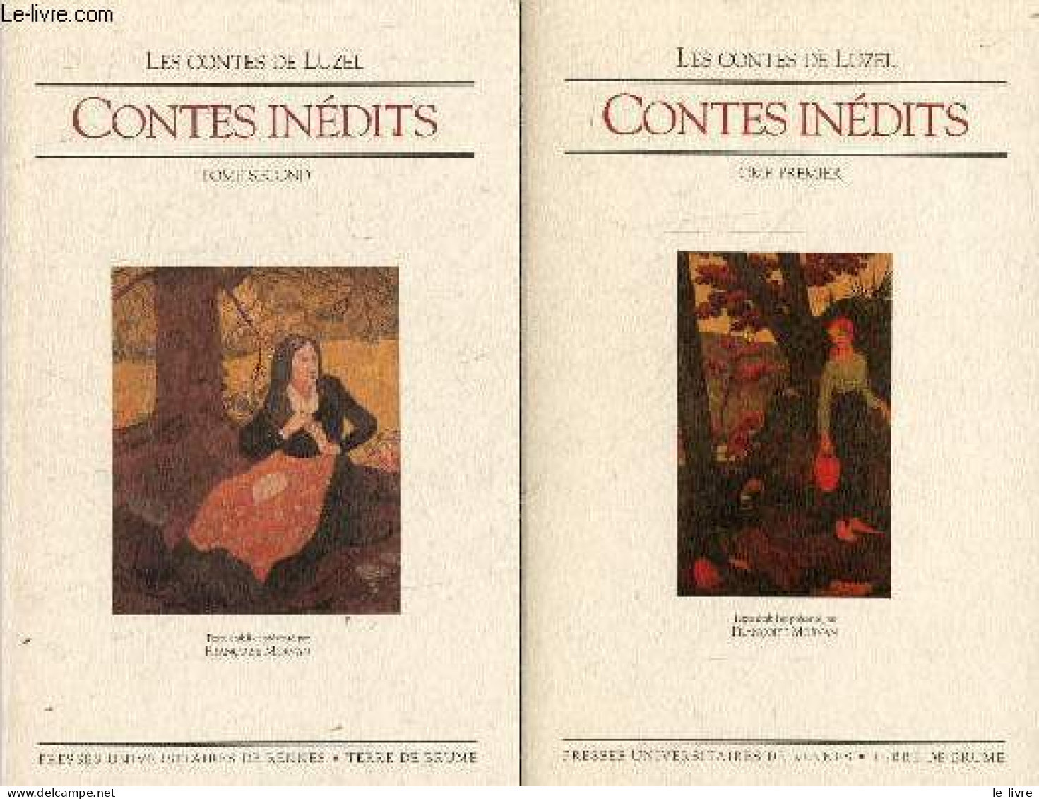 Contes Inédits - Tome 1 + Tome 2 (2 Volumes). - Luzel - 1995 - Valérian